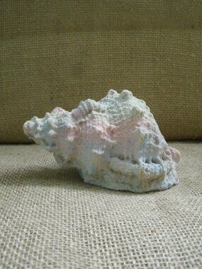 Vintage Sandcast Seashell Figurine
